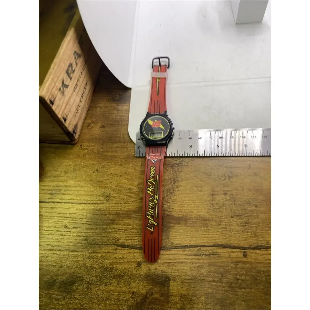 Vintage Disney Pixar Cars Watch Works New Battery